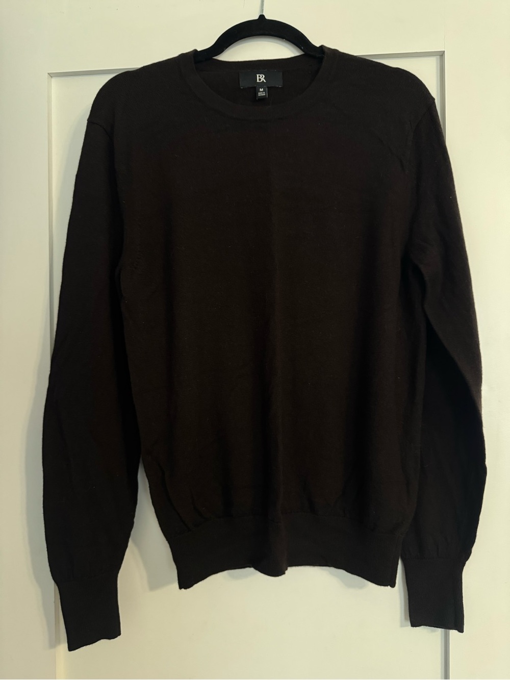 Banana Republic Men’s Crewneck Sweater in Dark Brown